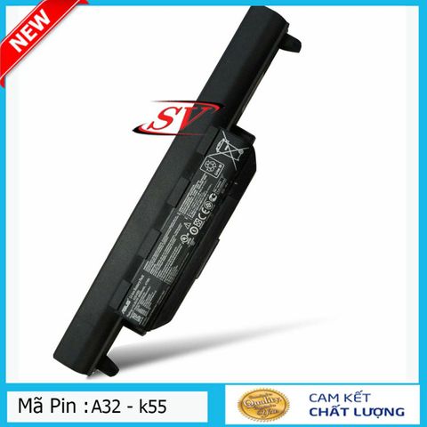 Pin Laptop ASUS A32-K55 K45 K55 K75 A45 A55 R400 R500 6 Cell 4400-5200mAh - Thay Thế Chính Hãng, Bảo Hành 9 Tháng