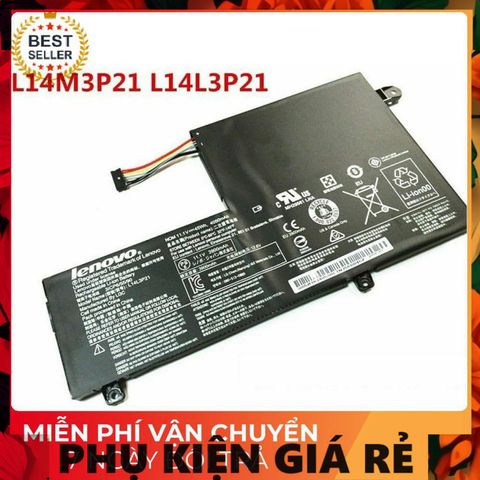 Pin Laptop Lenovo Chính Hãng 45W - Tương Thích Flex 3-1470, 3-1570, 3-1480, 3-1580 và Yoga 500 - Bảo Hành Đổi Mới 100%