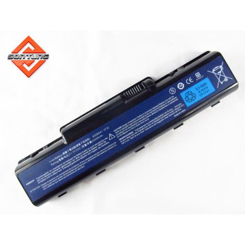 Pin Laptop Acer 6 Cell Li-ion 5200mAh - Thay thế D725, D520, D525, E430, E525, E625, G620 - Bảo hành 9 tháng