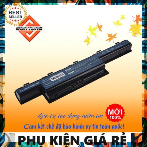 Pin Laptop Acer Aspire 4738, 4733, 4741, 5741, 4551G, 4743G, 4750G, 7551G, 4253, 4749 - 6 Cell 5200mAh, Phụ Kiện Giá Rẻ