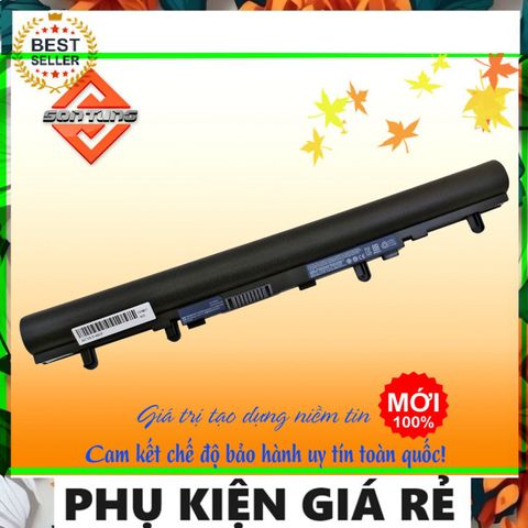 Pin Laptop Acer Aspire V5-431 V5-471 V5-531P V5-551 V5-571 - Pin Li-ion 4 Cell, Bảo Hành 09 Tháng, Thời Gian Sử Dụng 1.5-2.5 Giờ