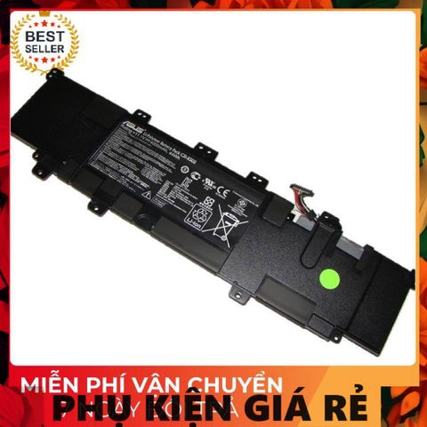 Pin Laptop Asus Vivobook PU500C PU500CA - Chính Hãng 100% Đen, Bảo Hành Đổi Mới, Phụ Kiện Thiết Bị Số Giá Rẻ