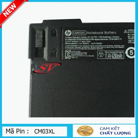 Pin Laptop HP EliteBook CM03XL - Thay thế cho 840, 840-G1, 840-G2, 740-G2, 745-G2, 750-G2, 755-G2, 845-G2, 850-G2 - 6 Cell, 70Wh