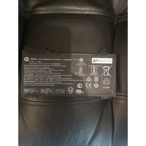Pin Laptop HP RE03XL Chính Hãng - Tương Thích ProBook 450 G6, 440 G6, 430 G6 - 11.55V, 45Wh, Bảo Hành 6 Tháng