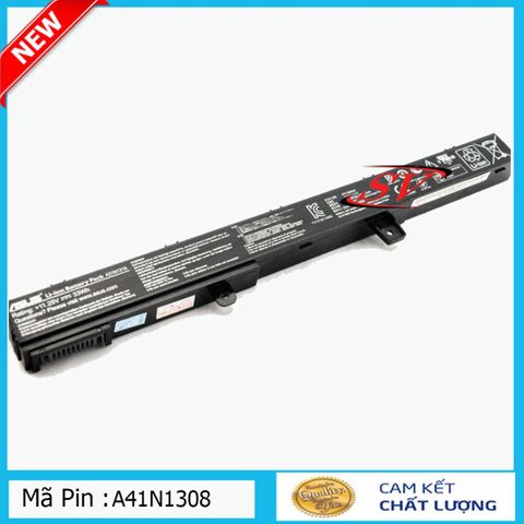 Pin Laptop ASUS X551/X451/X451C/X451CA Mã A41N1308 - Pin Lion 4 Cell, 2200mAh, Hàng Mới, Giá Rẻ, Bảo Hành 9 Tháng