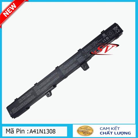 Pin Laptop ASUS X551/X451/X451C/X451CA Mã A41N1308 - Pin Lion 4 Cell, 2200mAh, Hàng Mới, Giá Rẻ, Bảo Hành 9 Tháng