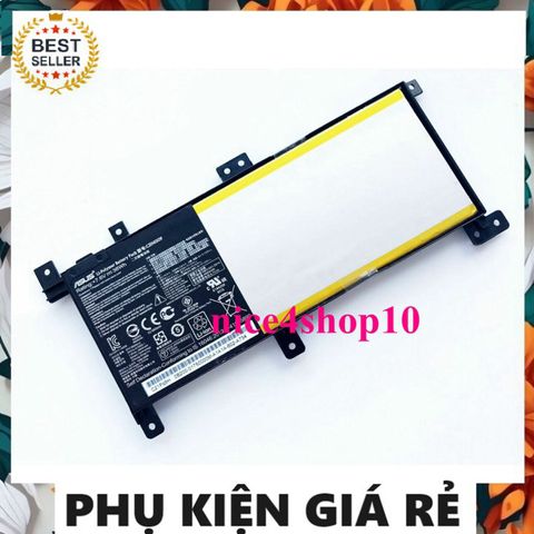 Pin Laptop Asus C21N1509 38Wh - Chính Hãng Đen Cho X556, X556U, X556UR, X556UV, X556UA - Bảo Hành 100%