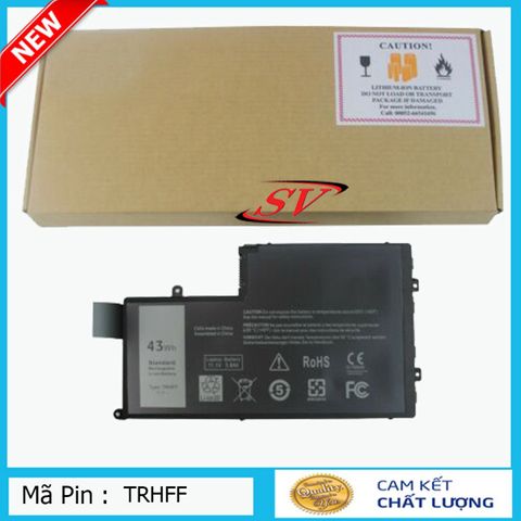 Pin Laptop DELL 5547 Inspiron - Pin Chính Hãng 3 Cell, 4300 mAh, Thay Thế Cho Các Mẫu 5545, 5445, 5447 - Bảo Hành 6 Tháng