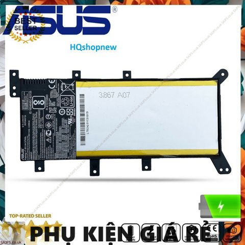 Pin Laptop Asus X554L X555 X555L X555LA X555LD X555LN C21N1347 - Pin Chính Hãng Mới 100% - Giá Rẻ, Bảo Hành Đổi Mới 100%