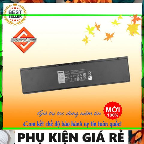 Pin Laptop Dell Latitude E7440 - 4 Cell (Mới 100%) Tương Thích E7250 E7450 - Bảo Hành 6 Tháng, Đổi 1 Trong Suốt Thời Gian Bảo Hành