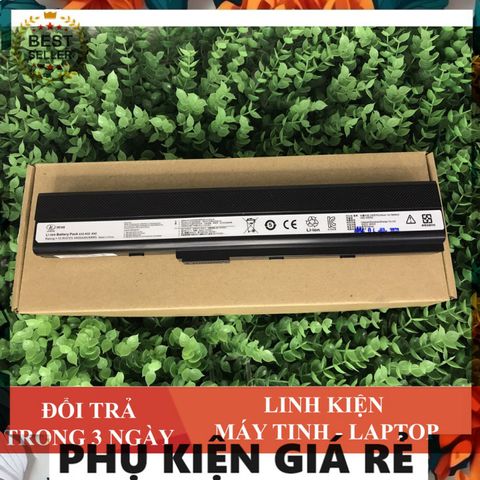 Pin Laptop Asus K52 K42 K62 A42 A52 A62 X42 X52 - Pin Li-ion 6 Cell Chính Hãng, Bảo Hành 9 Tháng, Thay Thế Dễ Dàng