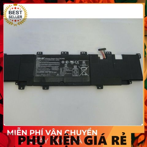 Pin Laptop Chính Hãng Asus X502C / X502CA - 44W Đen - Bảo Hành Đổi Mới 100% - Phụ Kiện Giá Rẻ Chất Lượng Cao