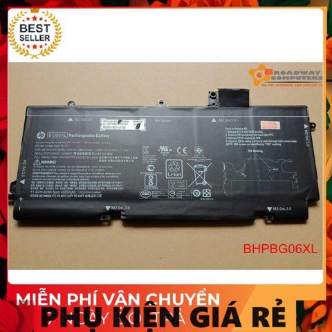 Pin Laptop HP EliteBook 1040 G3, G2, G1, G BL06XL - Pin Chính Hãng 45W Đen, Bảo Hành 100% Mới, Cam Kết Chất Lượng Cao