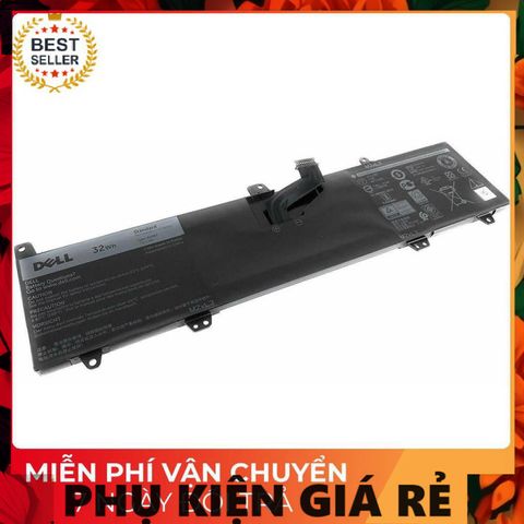Pin Laptop Dell FC92N - Pin Chính Hãng Đen 32w Thay Thế cho Các Mẫu 3168 3164 3162 - Phụ Kiện Giá Rẻ Chất Lượng Cao