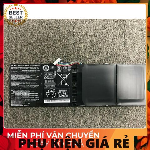 Pin Laptop Chính Hãng Acer Aspire M5-583 M5-583P M7 Series - Pin Zin Đen 53w, Bảo Hành 100%