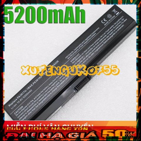 Pin Laptop Toshiba Satellite L755 L755D - Thay Thế Chất Lượng Cao, Duy Trì Hiệu Suất Tối Ưu