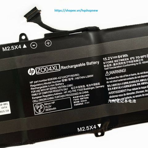 Pin Laptop HP Zbook Studio G3 G4 ZO04 ZO04XL HSTNN-CS8C HSTNN-C88C HSTNN-LB6W Mới 100% - Bảo Hành Đổi Mới 100%