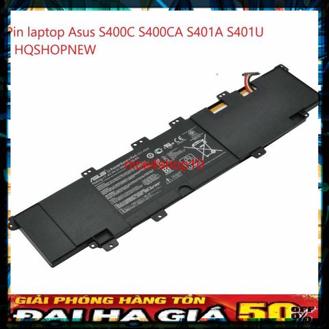 Pin Laptop Asus Chính Hãng S400C S400CA S401A S401U - Linh Kiện Phụ Kiện Thiết Bị Số Chất Lượng Cao