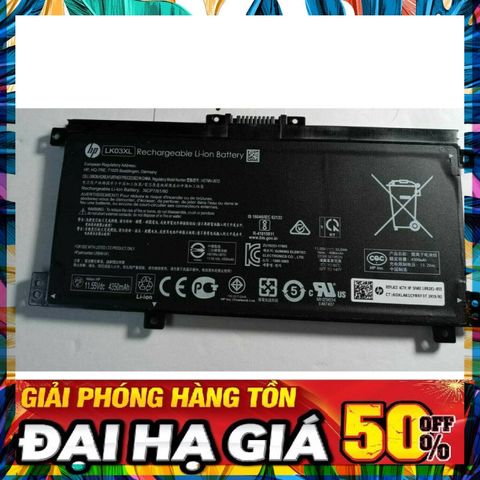 Pin Laptop HP Envy x360 LK03XL Chính Hãng - Pin Battery Thay Thế Cho 15-bp, 15-bq, 15-cp, 15-cn, 17m, 17-ae, 17-ce