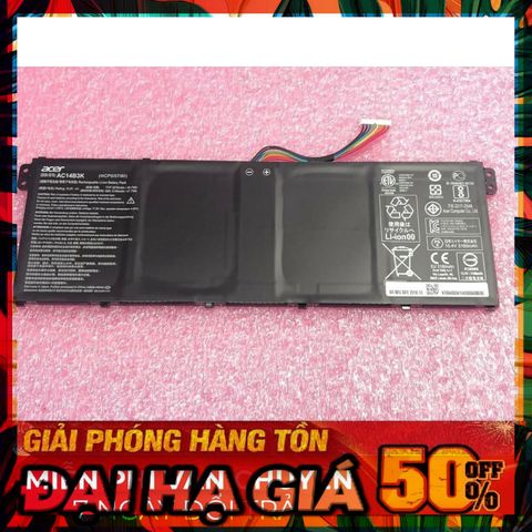 Pin Laptop Chính Hãng Acer AC14B3K AC14B8K - Phụ Kiện Đảm Bảo Chất Lượng, Giao Đúng Đơn Hàng