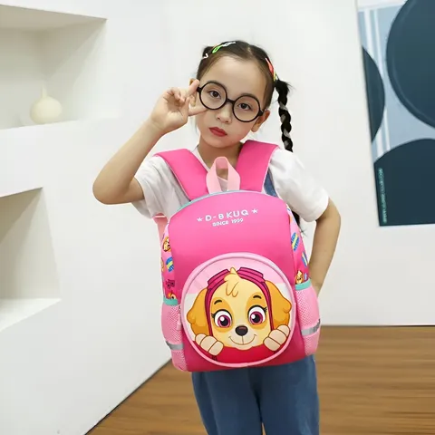  Balo cho bé đi học mẫu giáo họa tiết hoạt hình Người Nhện, Khủng Long