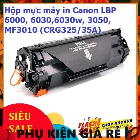 Hộp mực CRG325 cho máy in Canon LBP 6000, 6030, 3050, MF3010 - Chất lượng cao, bản in siêu nét, dễ lắp đặt.