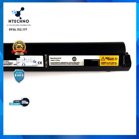 Pin Laptop Lenovo Ideapad S10-2 S100 - 6 Cell Li-ion 4400mAh, Bảo Hành 12 Tháng, Pin Chất Lượng Cao