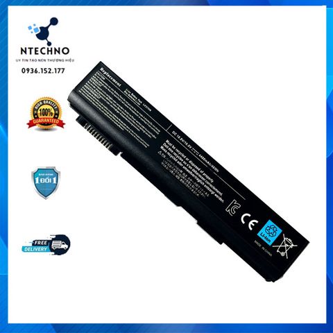 Pin Laptop Toshiba 3788 S500 S750 A11 M11 Satellite B450 B451 6 Cell Li-Ion 4400mAh - Bảo Hành 12 Tháng, Sử Dụng Lâu Dài