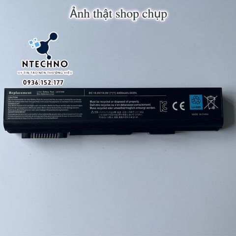 Pin Laptop Toshiba 3788 S500 S750 A11 M11 Satellite B450 B451 6 Cell Li-Ion 4400mAh - Bảo Hành 12 Tháng, Sử Dụng Lâu Dài