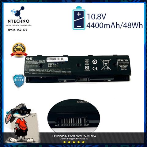 Pin Laptop HP PI06 PI06XL P106 Envy 14-T 15-T 17-J - Pin Li-ion 4400mAh, Bảo Hành 12 Tháng, Thời Gian Sử Dụng Lên Đến 3 Giờ