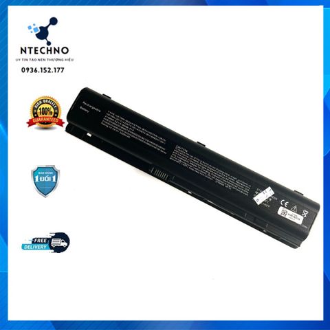 Pin Laptop HP Pavilion DV9000 DV9009 DV9030 DV9008 DV7000 - 6 Cell Li-ion 5200mAh, Bảo Hành 12 Tháng, Giá Siêu Rẻ