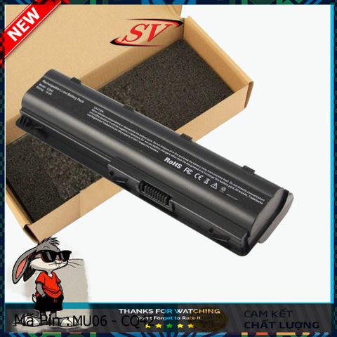 Pin Laptop HP CQ42 CQ43 G62 G56 G42 G32 4 Cell 4400mAh 5200mAh - Thay thế, Bảo hành 9 tháng, Hàng mới 100%
