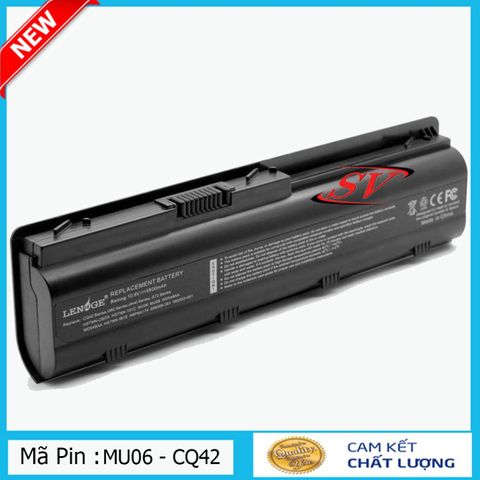 Pin Laptop HP CQ42 CQ43 G62 G56 G42 G32 4 Cell 4400mAh 5200mAh - Thay thế, Bảo hành 9 tháng, Hàng mới 100%