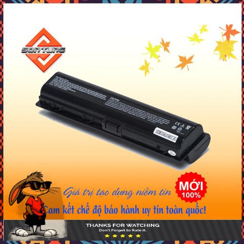 Pin Laptop HP Chính Hãng DV4 CQ50 CQ60 CQ40 CQ41 CQ70 CQ71 - 6 Cell Li-ion 5200mAh, Bảo Hành 09 Tháng 1 Đổi 1
