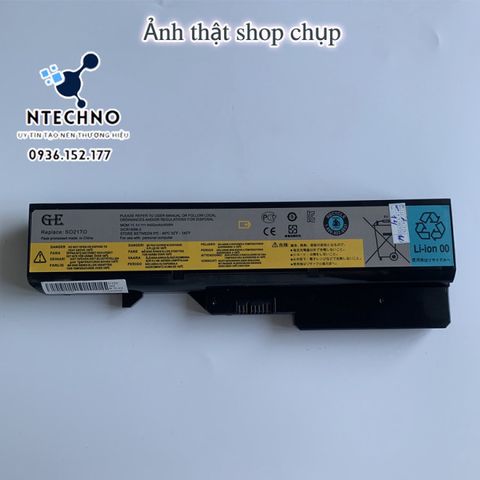 Pin Laptop Lenovo G460 G470 G560 Z460 Z570 V360 G575 6 Cell Li-ion 4400mAh - Bảo Hành 12 Tháng, Pin Chính Hãng Chất Lượng Cao