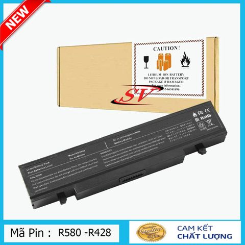 Pin Laptop Samsung R428, R429, R430, R519, R522 - Pin Lion 6 Cell, Dung Lượng 4400-5200 mAh, Bảo Hành 9 Tháng, Hàng Mới 100%
