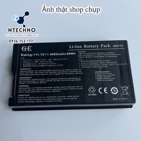 Pin Laptop Asus F80 F80A F80H F80Q A32-F80 6 Cell Li-ion 4400mAh - Bảo Hành 12 Tháng, Dung Lượng Cao, Chất Lượng Đảm Bảo