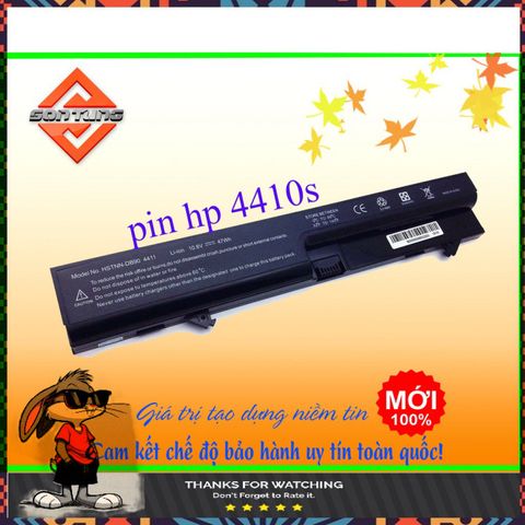Pin Laptop HP 4410S 4411S 4415S 4416S - Pin Li-ion 4400mAh 48Wh Thay Thế - Phụ Kiện Thiết Bị Số Chính Hãng