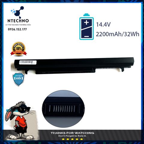 Pin Laptop Asus A46 K46 A56 K56 A31-K56, 6 Cell Li-ion 2200mAh, Bảo Hành 12 Tháng - Pin Chất Lượng Cao Cho Các Dòng Máy Tương Thích