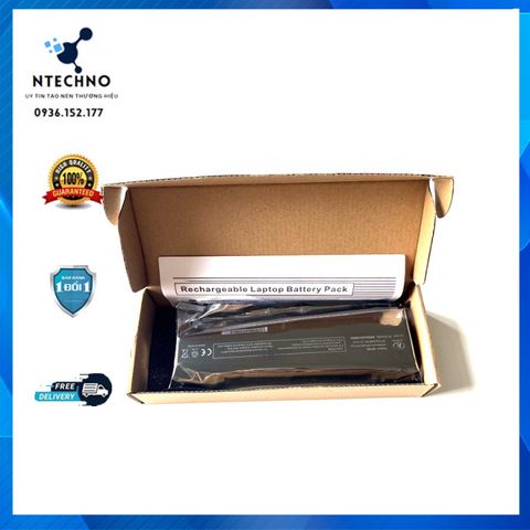 Pin Laptop HP 6 Cell Li-Ion Cho DV1000 V6000 M2000 V5000 ZE2000 DV4000 - Bảo Hành 12 Tháng, Dung Lượng 4400mAh