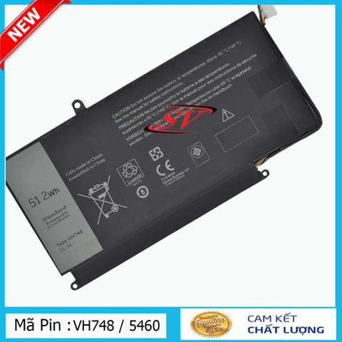 Pin Laptop Dell Vostro 5460 Zin Chính Hãng VH748, Thay Thế Cho 5460, 5470, 5560 - Giá Tốt, Bảo Hành 6 Tháng