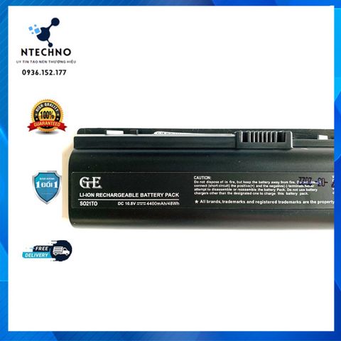 Pin Laptop HP DV2000 V3000 V3100 V3500 V3600 DV6000 - 6 Cell Li-ion 5200mAh, Bảo Hành 12 Tháng, Dung Lượng Cao, Sử Dụng Lâu Dài