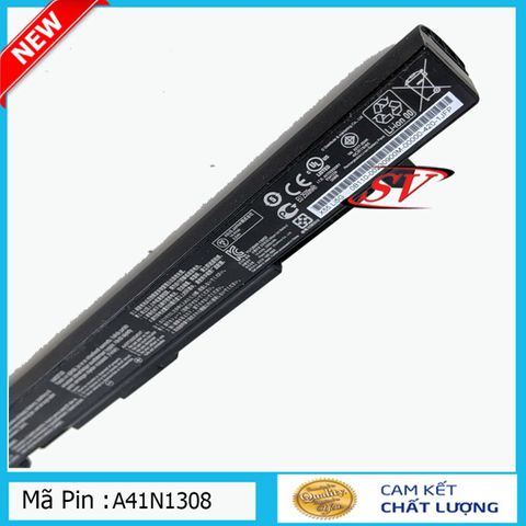 Pin Laptop Asus X551/X451 (A41N1308) - Pin Lion 4 Cell, Dung Lượng 2200mAh, Thời Gian Sử Dụng 1.5-3h, Hàng Mới 100%