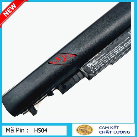 Pin Laptop HP HS04 HS03 HSTNN-LB6V HSTNN-LB6U - Pin Thay Thế 4 Cell Dung Lượng 33Wh Đen, Hàng Mới, Bảo Hành 9 Tháng