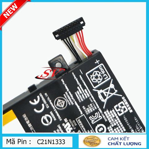 Pin Laptop Asus C21N1333 TP550L TP550LA R554 X454 Zin - Pin Lion 4 Cell Đen, Bảo Hành 6 Tháng