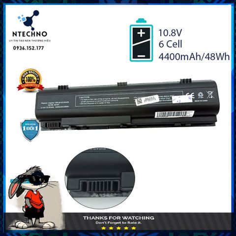 Pin Laptop Dell Vostro 1310 1320 1510 1300 2510 1520 - 6 Cell Li-ion 4400mAh, Bảo hành 12 tháng, Pin chính hãng chất lượng cao
