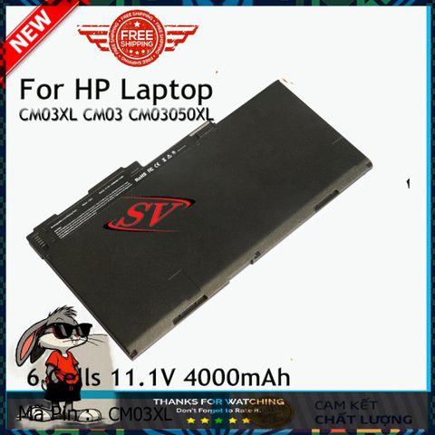 Pin Laptop HP EliteBook 840, Pin Zin CM03XL Thay Thế cho 840-G1, 840-G2, 740-G2, 745-G2, 750-G2 - Bảo Hành 6 Tháng