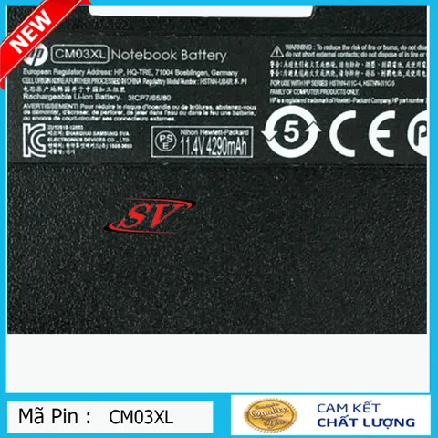 Pin Laptop HP EliteBook 840, Pin Zin CM03XL Thay Thế cho 840-G1, 840-G2, 740-G2, 745-G2, 750-G2 - Bảo Hành 6 Tháng