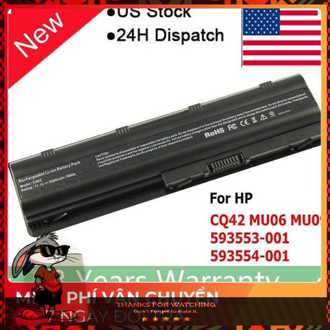 Pin Laptop HP 1000 - Chính Hãng Mới Nhập Khẩu, Đảm Bảo An Toàn, Bao Gồm Box & Thân Pin, Phụ Kiện Số Chất Lượng cao