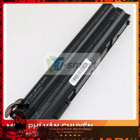 Pin Laptop Dell Inspiron 5520 6 Cell - Mới 100% Chính Hãng, Đen, Thời Gian Sử Dụng Cao, Phụ Kiện Dell Chất Lượng